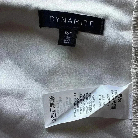 NWOT Dynamite  Satin Halter Top in Size Small - Picture 4 of 4